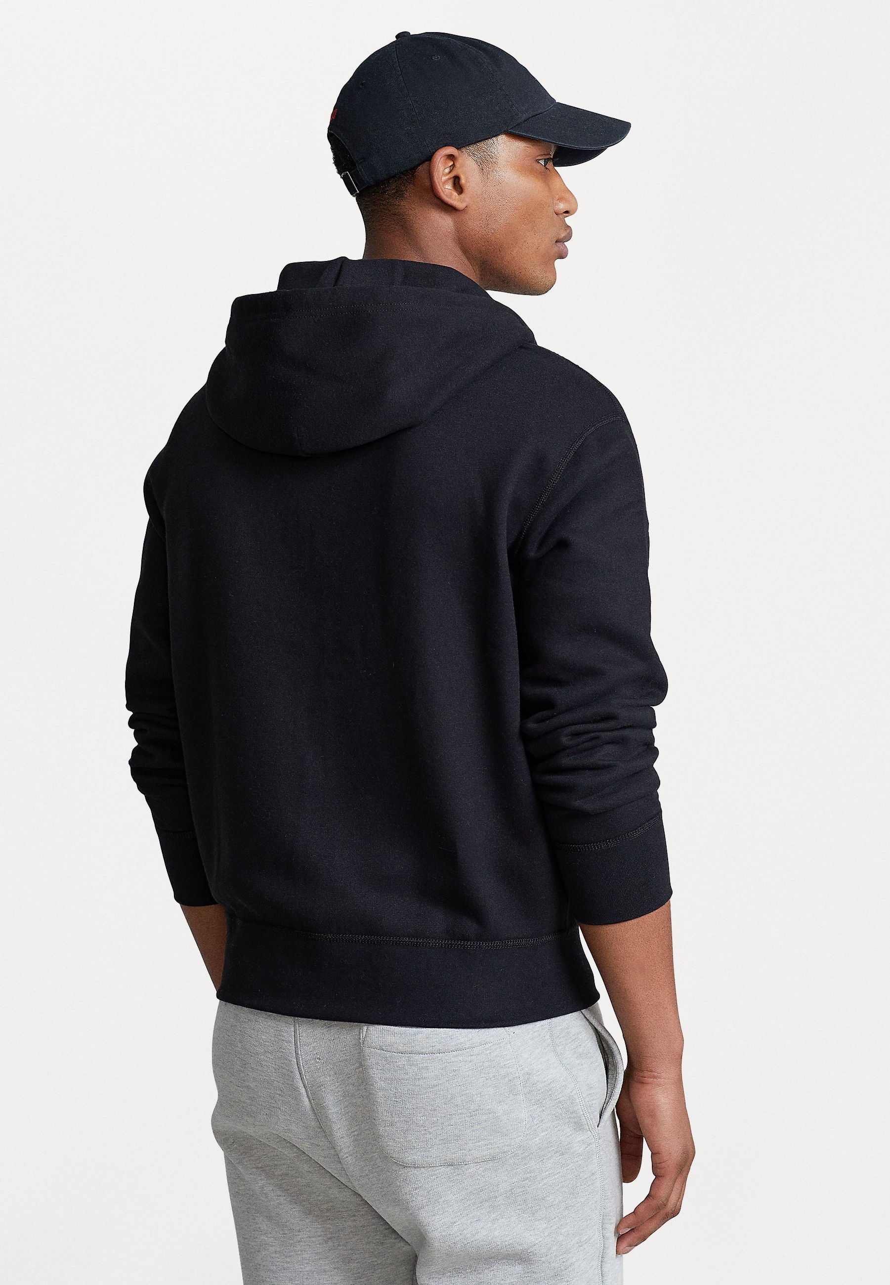 Polo Ralph Lauren THE RL FLEECE HOODIE - Sweatshirt met rits - zwart