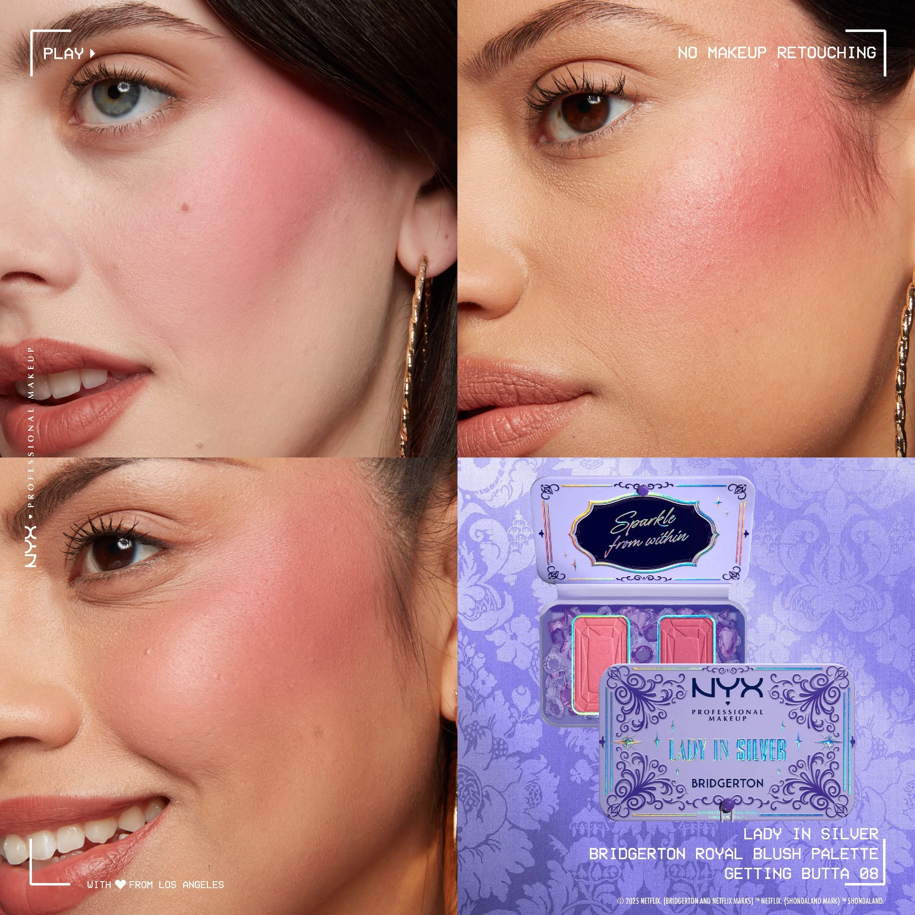 Viso Bridgerton Royal Blush Duo - Palette viso