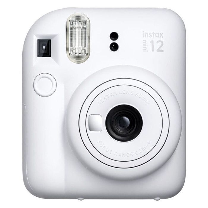 FUJIFILM Appareil Photo Instantané Instax Mini 12 Blanc Pack Iconique