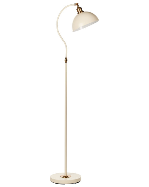 Lampa podłogowa  Regulowana Metal Jasnobeżowy