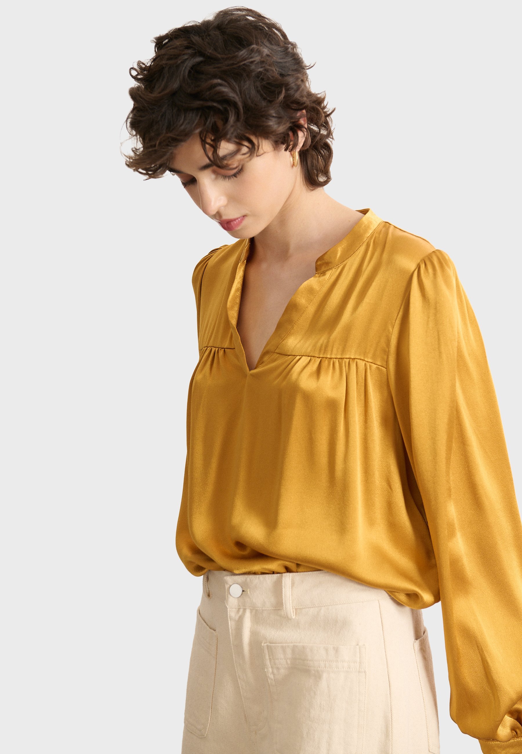 Chemisier Garance Paris - ocre