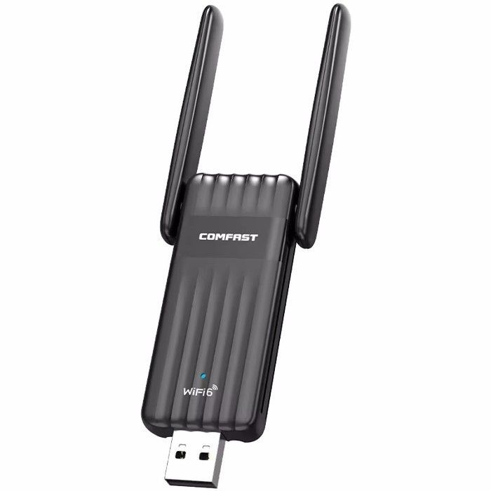 Adaptador USB WiFi 6 - RNCYN - BT 5.3 - Doble banda 2.4/5G - Sin necesidad de controladores - Para portátil - Inalámbrico