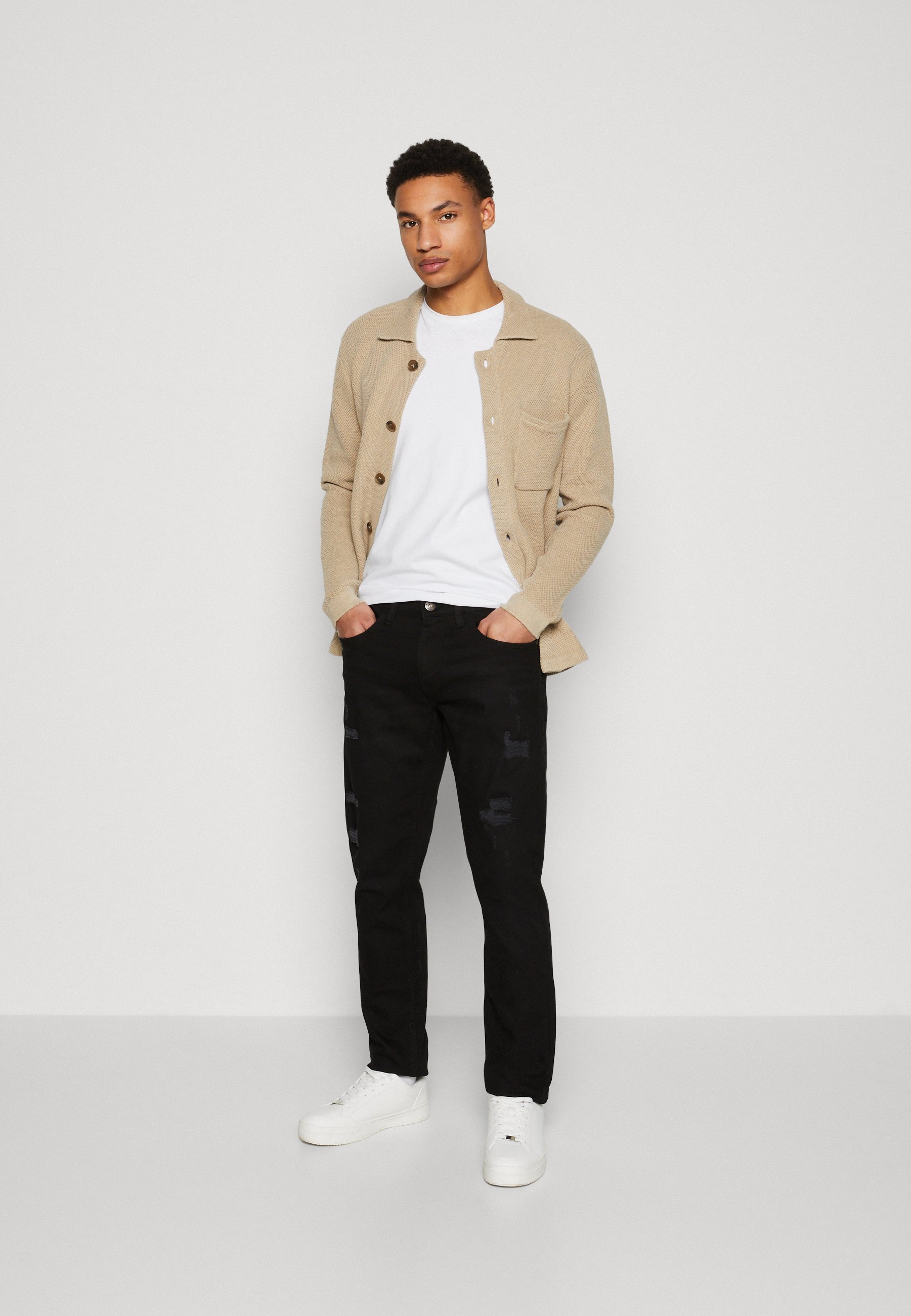 INDICODE JEANS Jean slim - noir intense