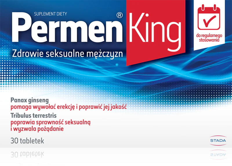 Permen Permen King doplnok stravy v tabletách na zlepšenie erekcie