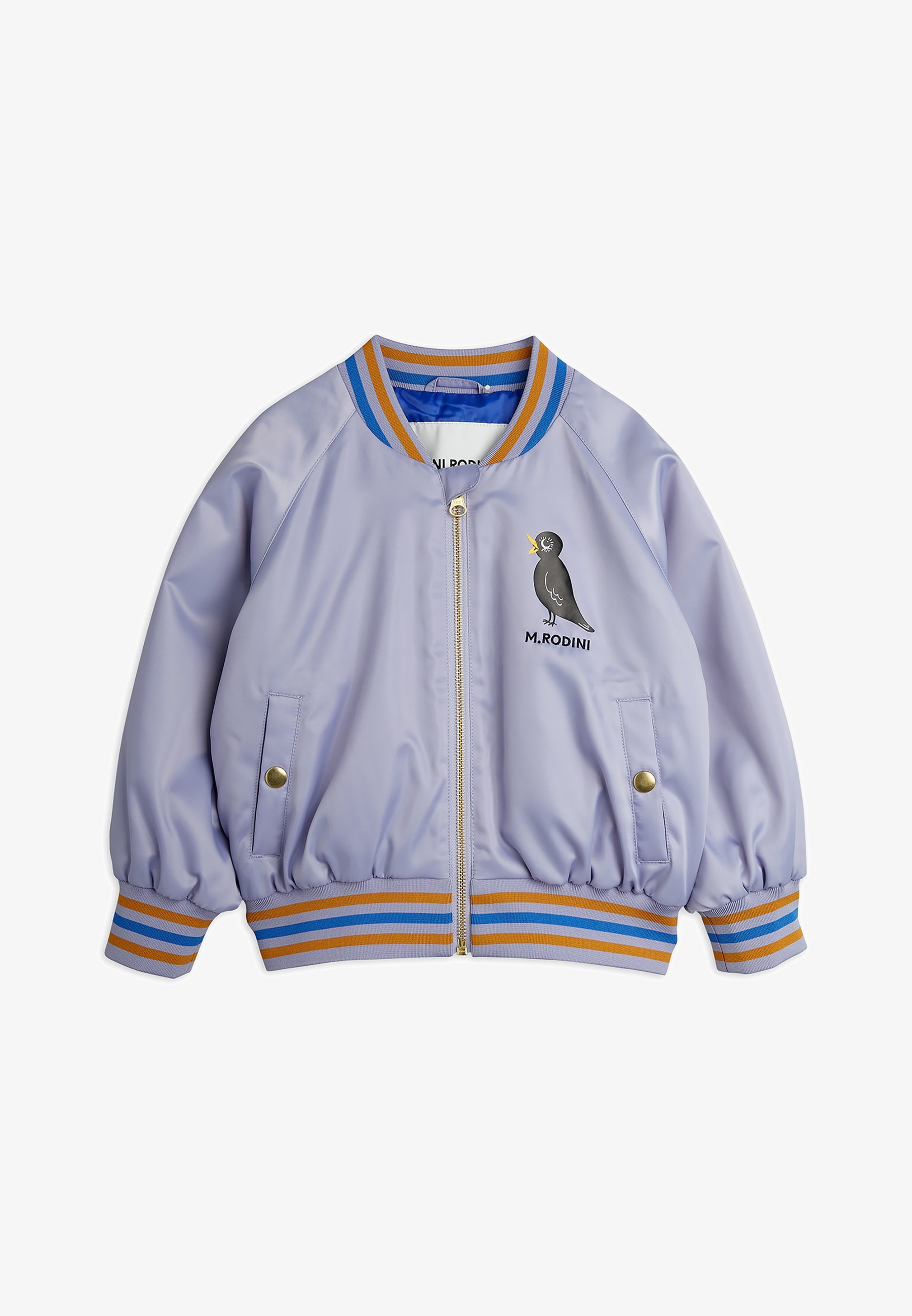 Mini Rodini BIRDS VESTE DE BASEBALL LÉGÈRE UNISEXE - Blouson bomber - violet