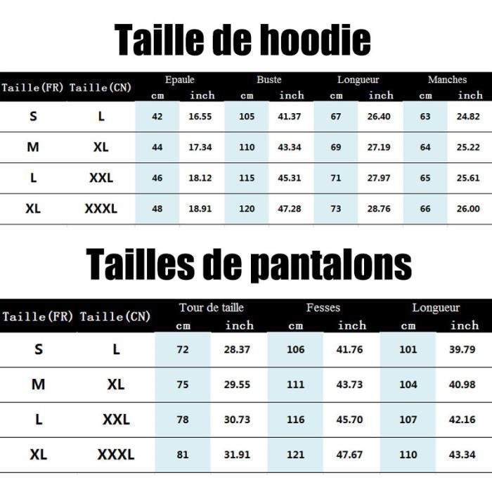 Chándal para hombre - Marca - Conjunto deportivo casual de 2 piezas de corte ajustado - Manga larga - Bádminton