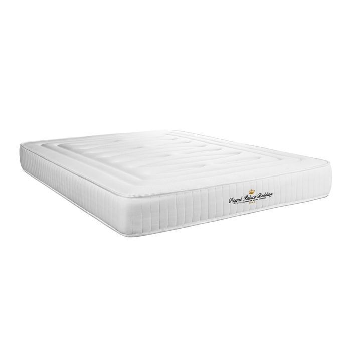 Lancaster 200x200cm Bed Base and Mattress Set with Pocket Springs and Memory Foam - 22cm - Firm - Double Bed Bases - Black