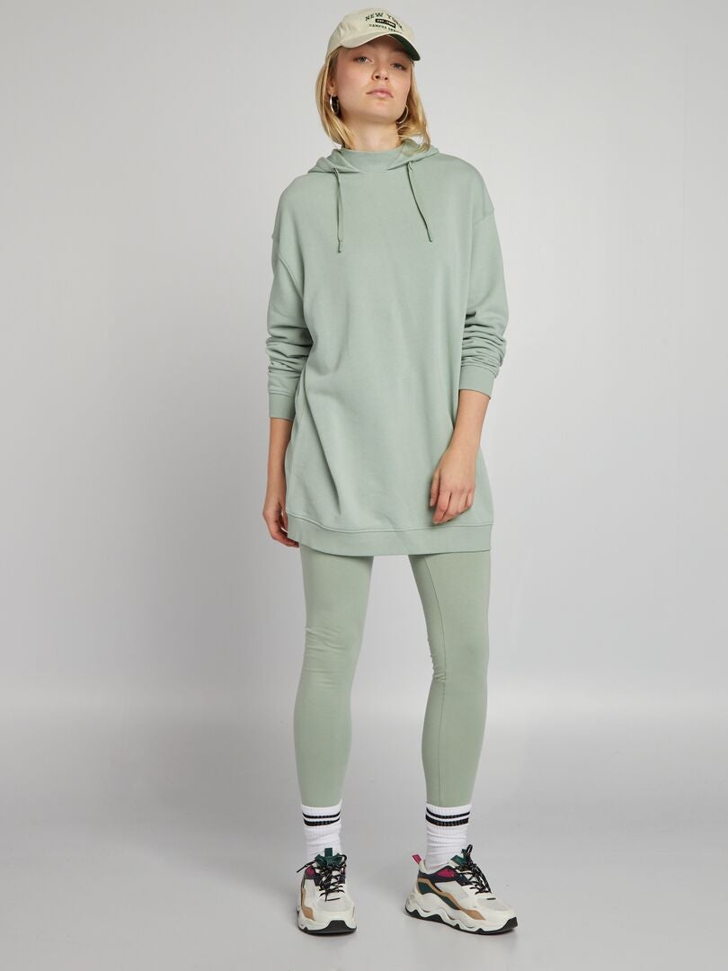 Lichtgewicht hoodie - GROEN