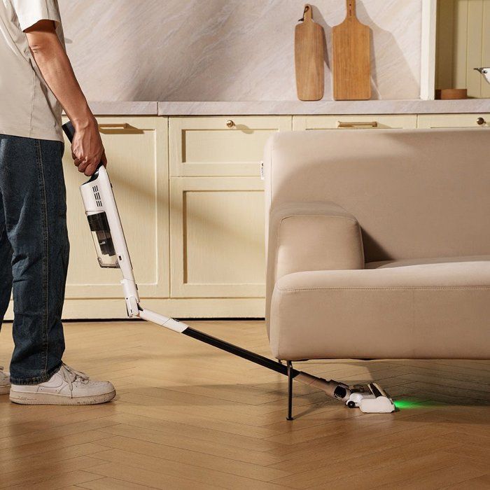 Aspirateur Balai sans fil - EZICLEAN Cyclomax R15 Station - 20000 Pa - 30 min - Station de Vidage Automatique