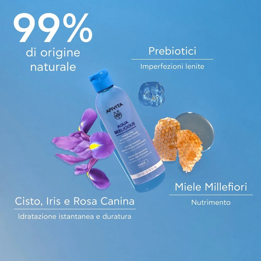 APIVITA Apivita Aqua Beelicious Lotion Tonique 200 ml Collection Perfectrice et Hydratante