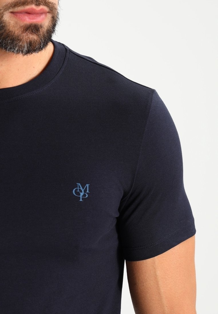 Marc O'Polo Basic T-Shirt – dunkelblau