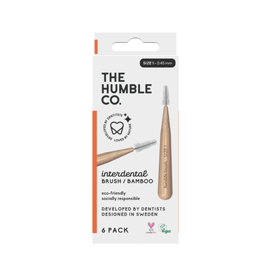 Bambusove četke Humble Co. Veličina 1 6 komada 6 komada
