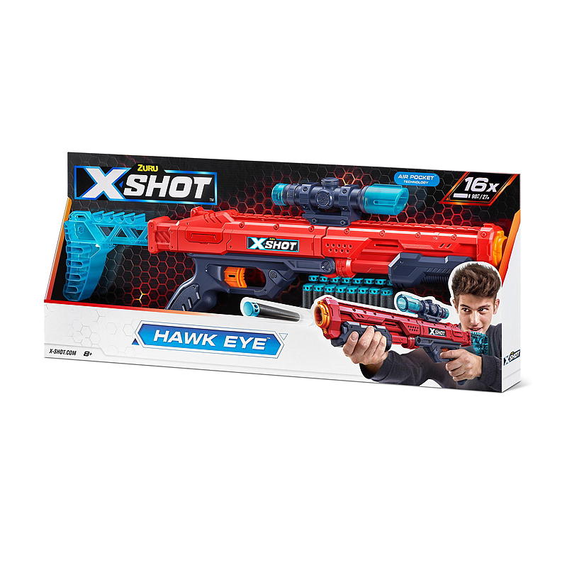 X-Shot lanserar Hawk Eye excel, X-shot