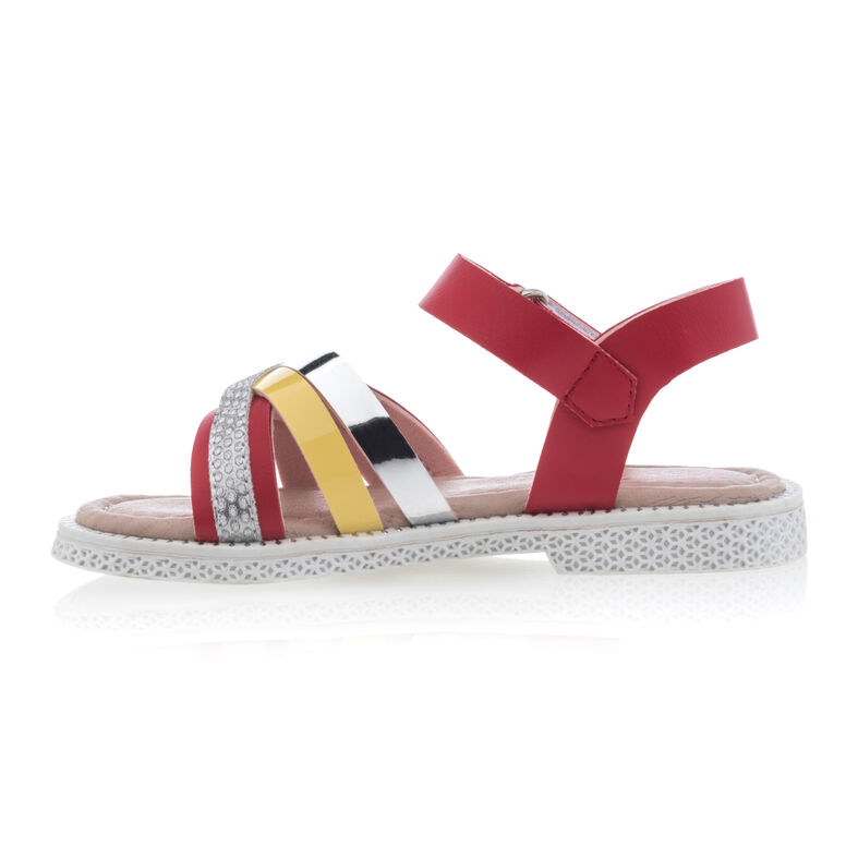 Sandalias/Zapatos abiertos rojos para niñas