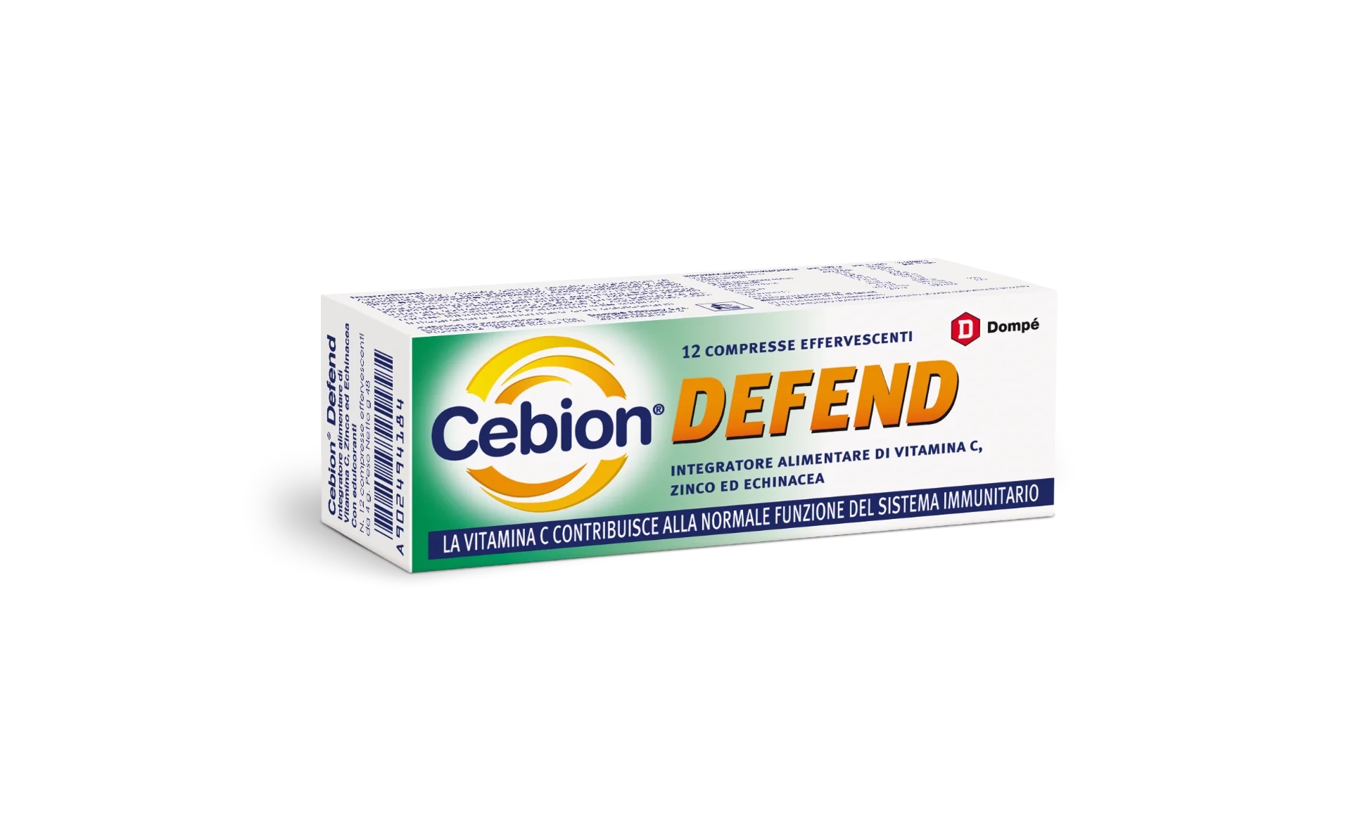 CEBION Cebion Defend 12 comprimés effervescents Complément alimentaire pour le système immunitaire