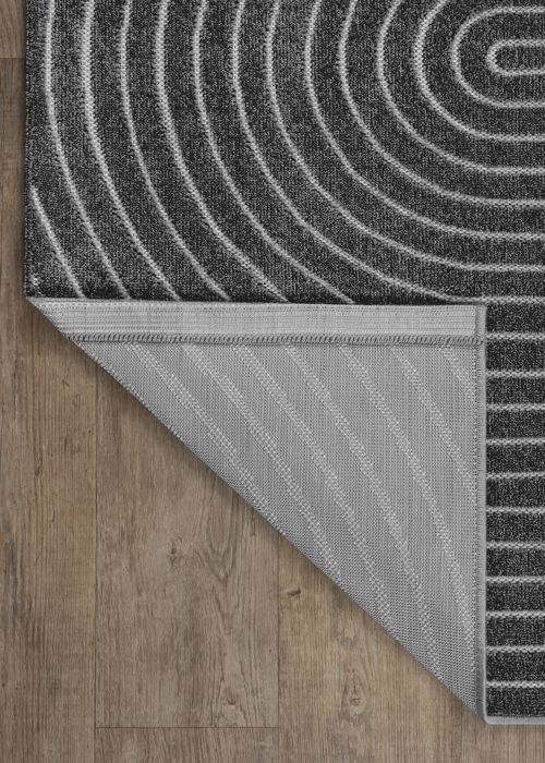 Tapis de Salon Moderne - THE CARPET - Santo Plus - Anthracite - 200 x 280 cm
