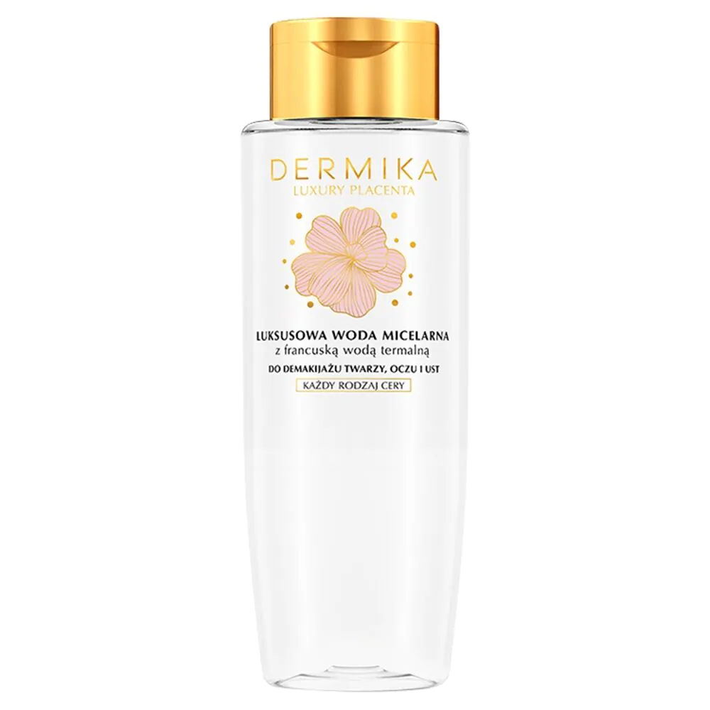 Dermika Luxury Placenta Woda Micelarna z Francuską Wodą Termalną