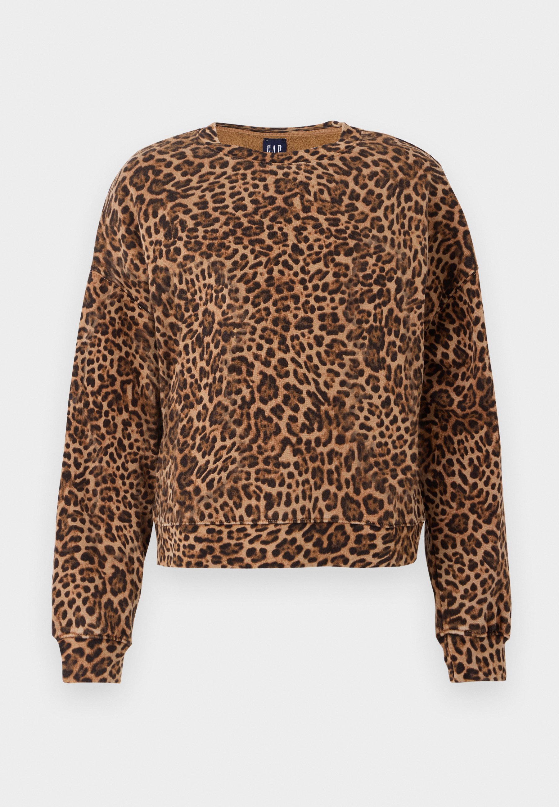 GAP WEDGE SEAMED CREW - Sweatshirt - bruin