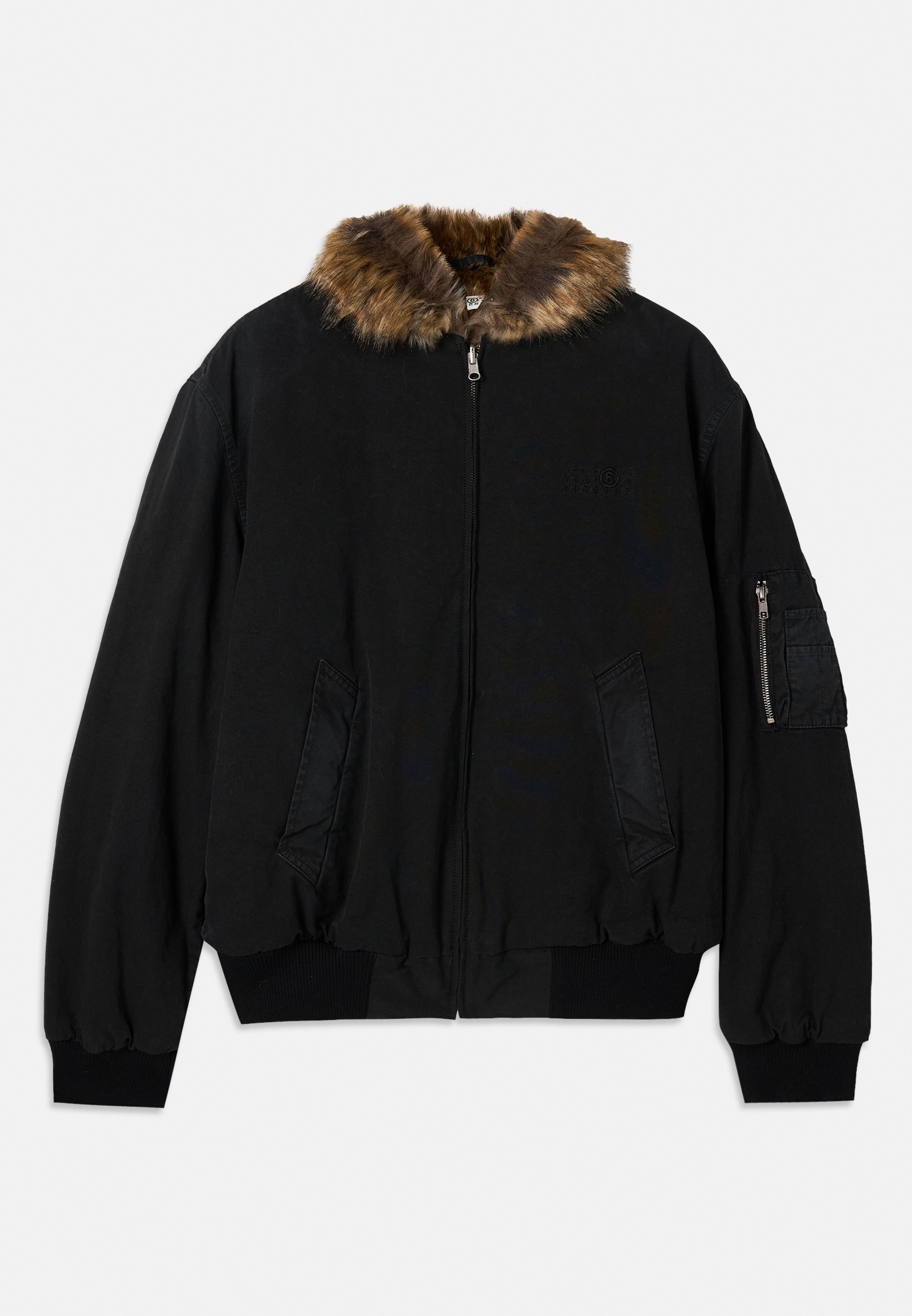 MM6 Maison Margiela ŠPORTOVÁ BUNDA - Zimná bunda - čierna