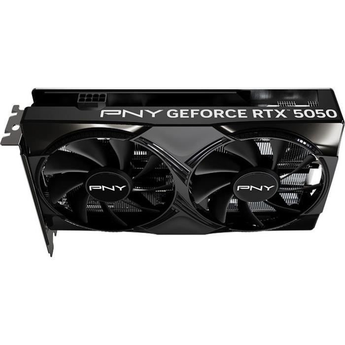 PNY - Graphics card - NVIDIA Blackwell - VCG50508DFXPB1 - GeForce RTX™ 5050 - 8 GB DDR6