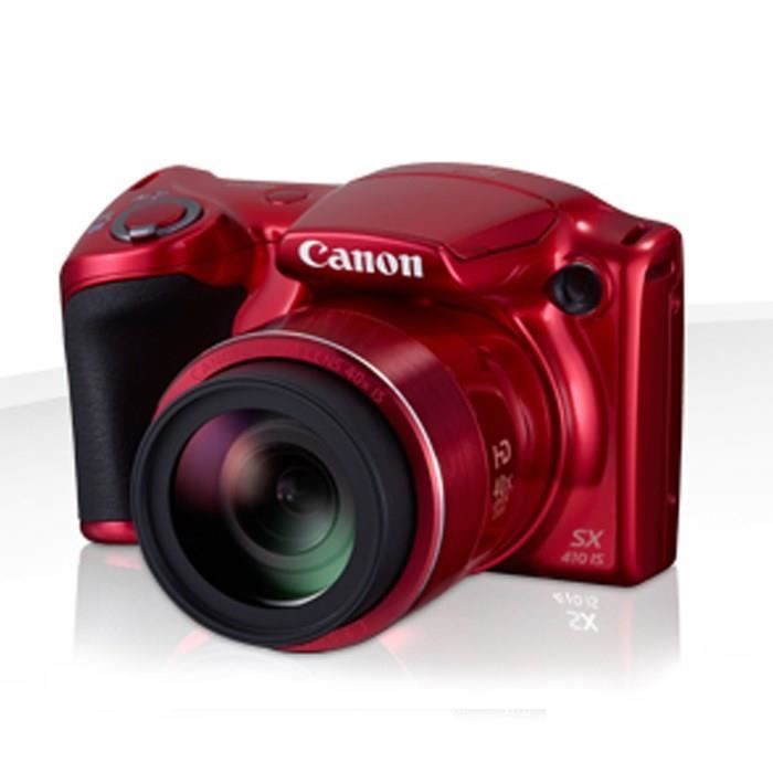 CANON POWERSHOT SX410 IS Rossa - CDD da 20 Megapixel