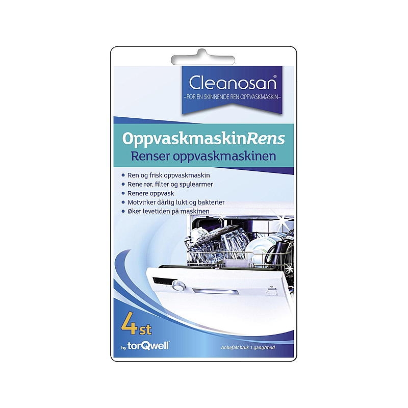 Cleanosan astianpesukoneen puhdistustabletti, 2 kpl pakkaus