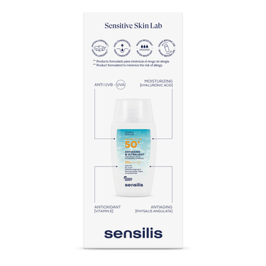 Sensilis Anti-Aging -aurinkovoide SPF50 40 ml