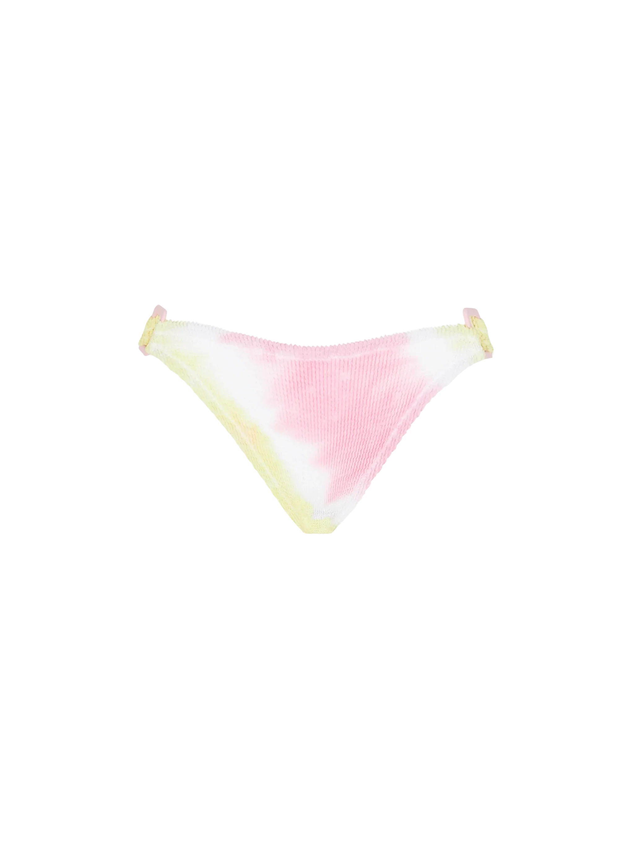 Bañador tipo slip con estampado tie-dye arrugado
