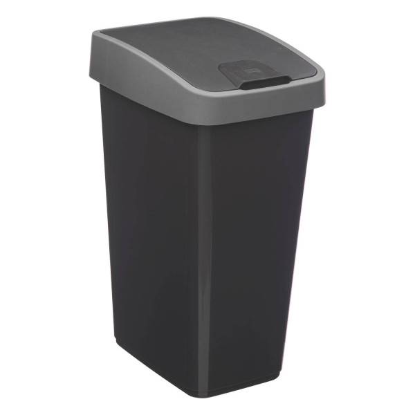 Kosz na śmieci z plastiku z recyklingu, 25 l