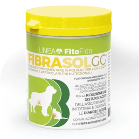 TREBIFARMA Trebifarma Fibrasol GG Légumes Chiens et Chats 100 g Complément alimentaire à base de fibres