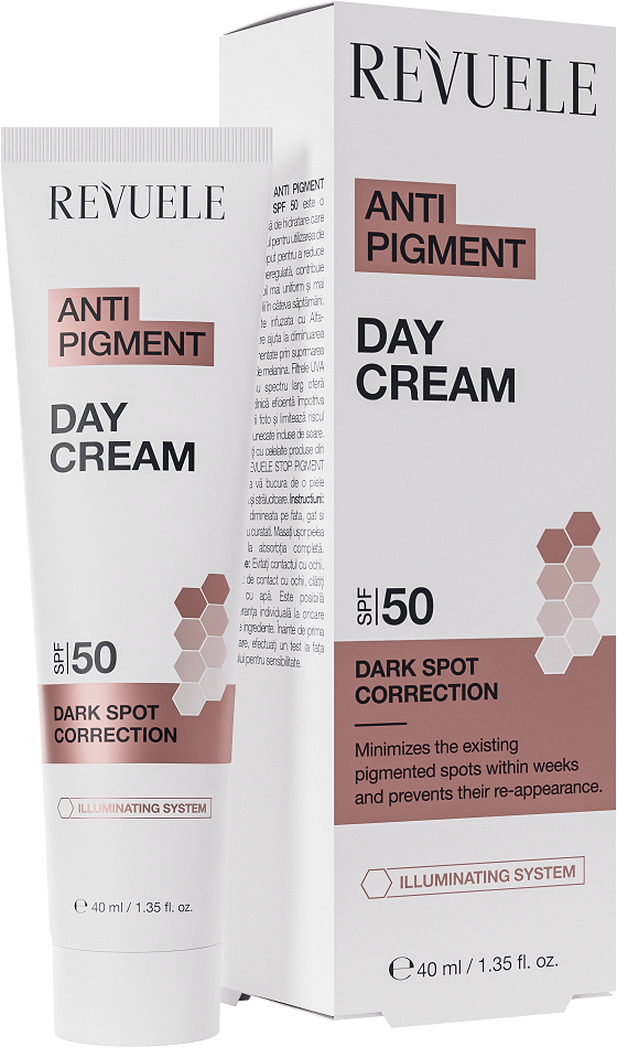 Dienas krēms pret pigmentāciju SPF50 Sejas krēmi pret tumšiem plankumiem