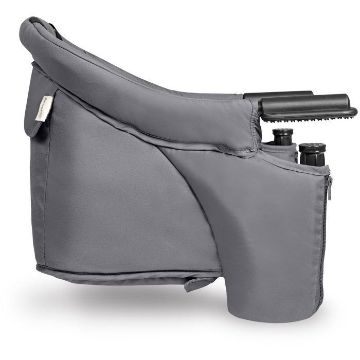 Siège de table mobile - HAUCK - Fix N Sit - De 6 mois à 15 kg - 37 x 42 x 32 cm - Gris foncé