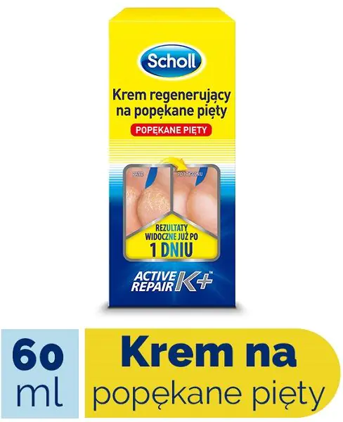 Scholl Krem regenerujący na popękane pięty