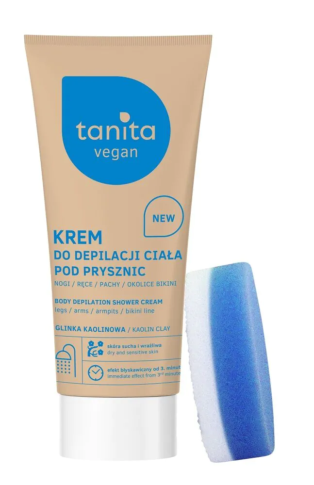 Tanita Vege Krem do depilacji ciała pod prysznic