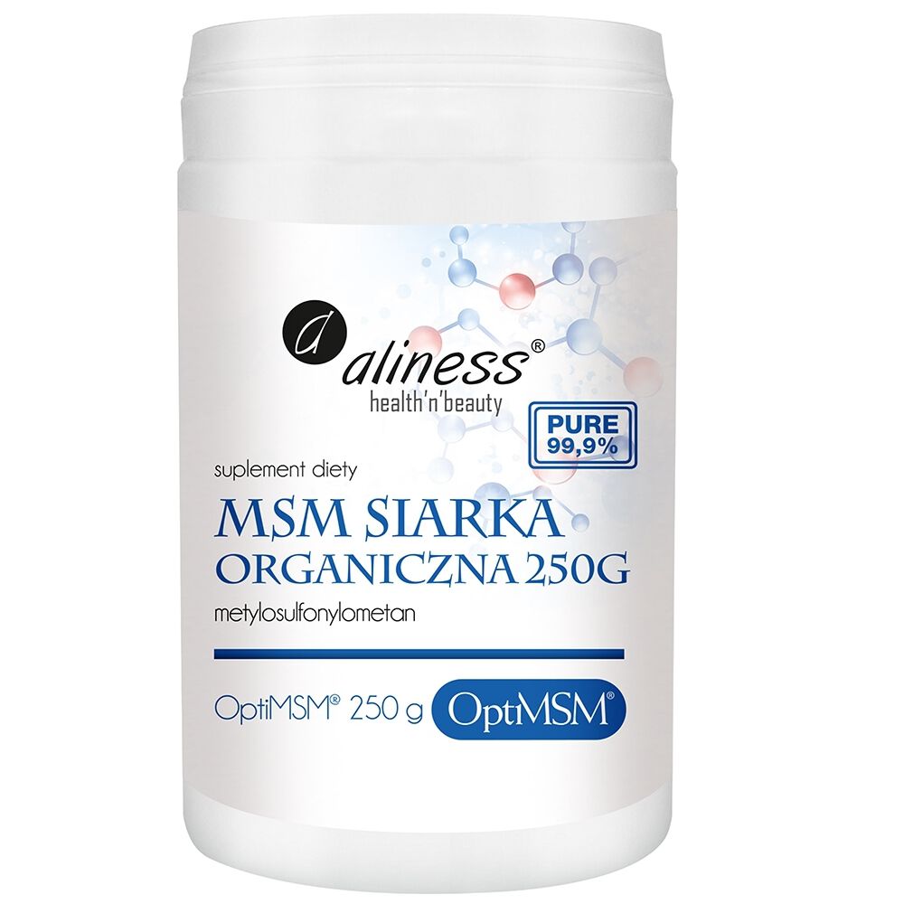 Soufre organique MSM Aliness
