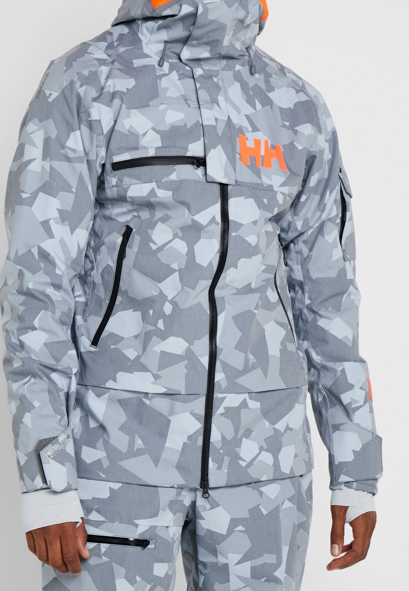 Helly Hansen snowboardjas - lichtgrijs