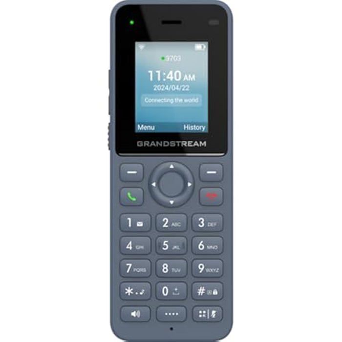 Grandstream WP826 draadloze IP-telefoon - Wi-Fi 6 - Batterijduur van 12 uur - Geïntegreerde Bluetooth