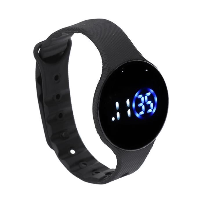 Zerodis Montre numérique pour enfants Montre électronique LED pour enfants, merveilleuse montre numérique lunettes montre