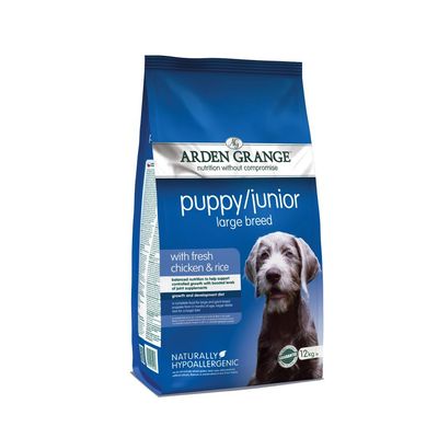 Arden Grange Chiots/Juniors de Grandes Races - Poulet et Riz