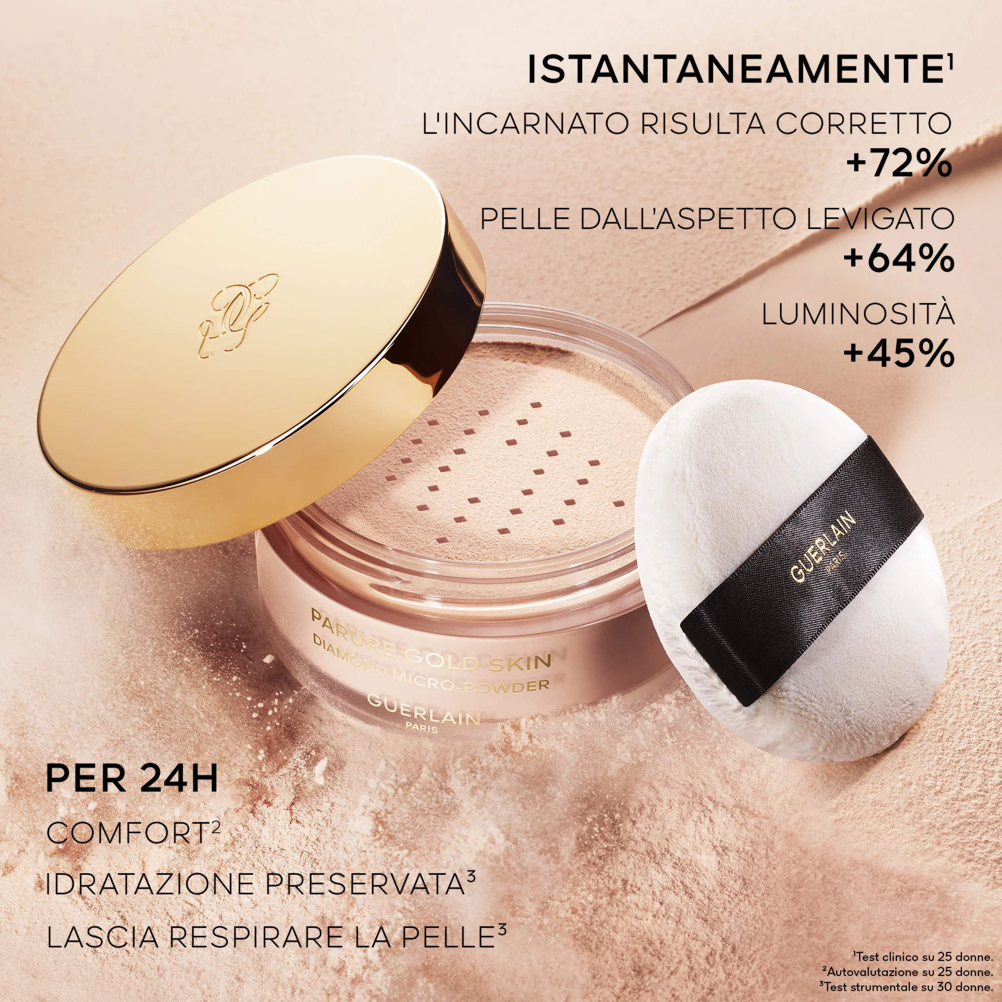 Viso Parure Gold Skin Diamond Micro-Powder - Cipria polvere