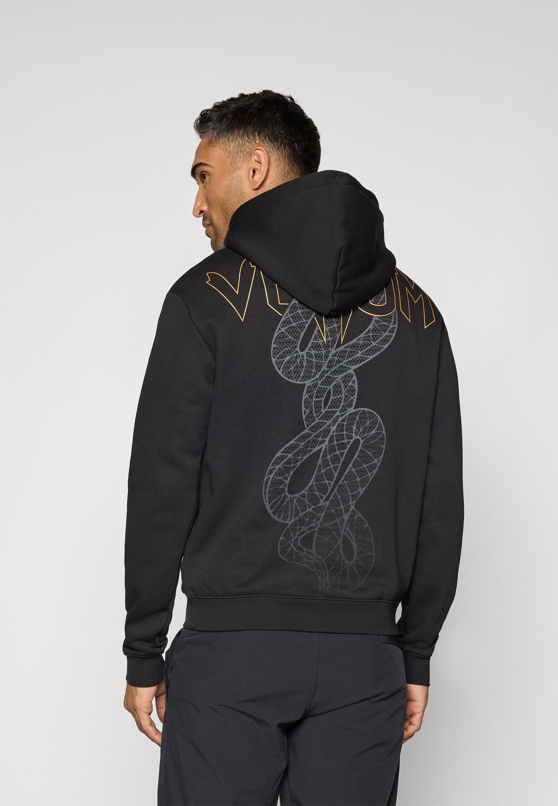 Sweat à capuche Venum SERPENTI - Noir/argenté/doré
