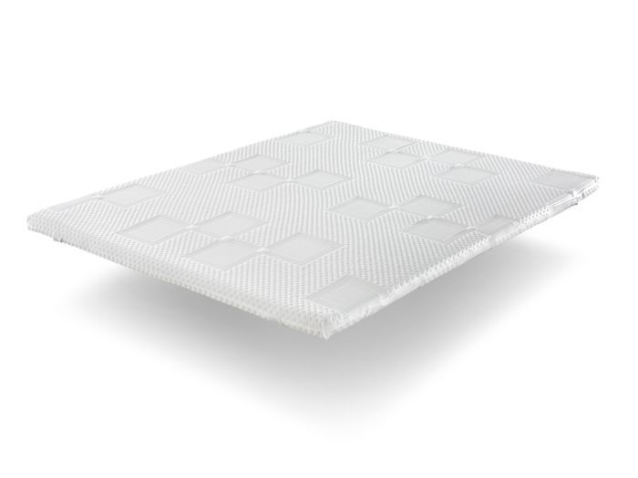 Surmatelas 180x200 BASTILLE Épaisseur 5 cm Mousse HR Respirante et adaptable
