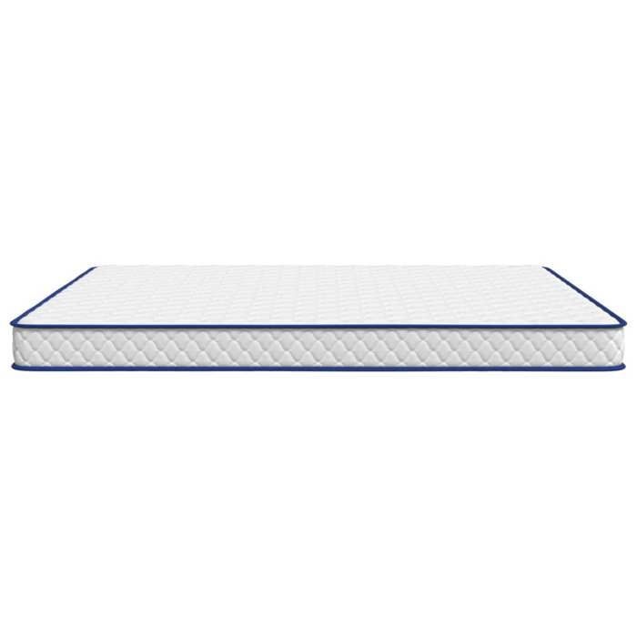 Colchón - vidaXL - Espuma viscoelástica - 200x180 cm - 17 cm - Blanco