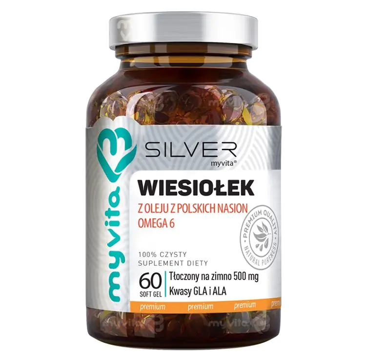 MyVita Olej z Wiesiołka 500 mg 60 Kapsułek
