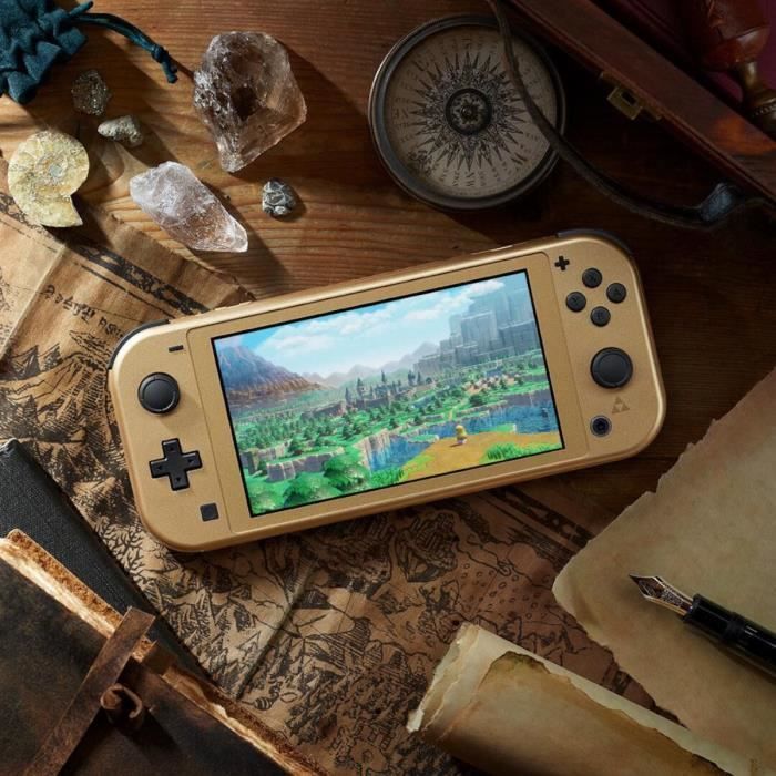 Nintendo Switch Lite handheld console • Hyrule Limited Edition + 12-month NSO subscription with Additional Pack (Code)