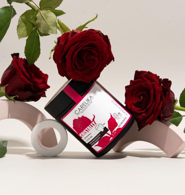 Carelika Shaker Prebiotic Mask Cristally Rose
