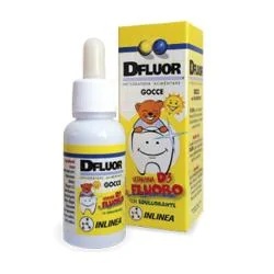 Voedingssupplement INLINE Dfluor druppels 15 ml glutenvrij