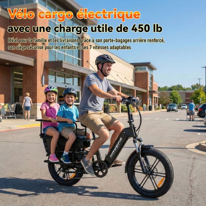 HOVSCO HovCart Vélo Électrique 20