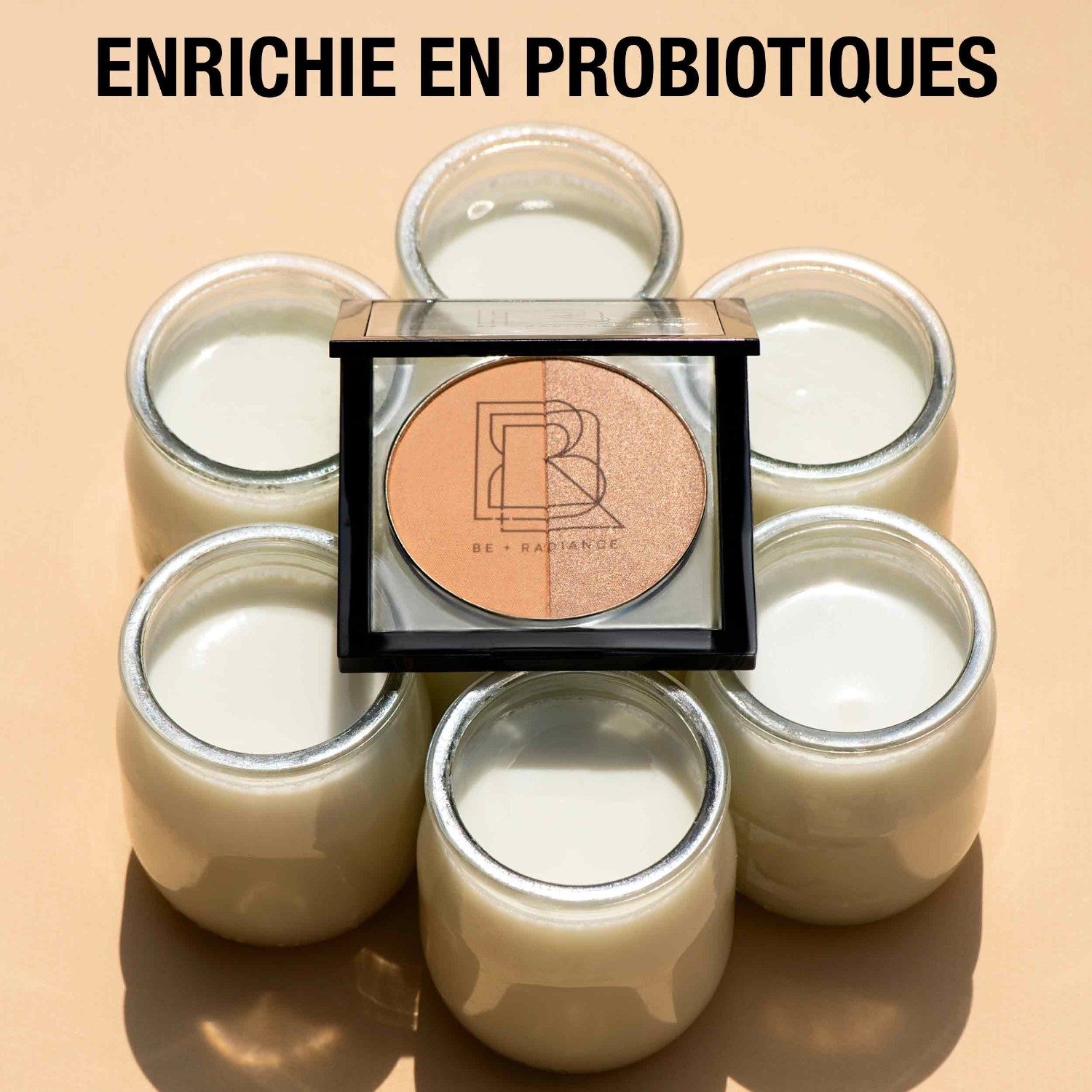BE + Radiance SET+GLOW Poudre+Enlumineur aux Probiotiques