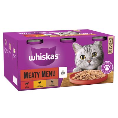 Whiskas 1+ Confezione Risparmio Lattine 24 x 400 g